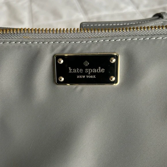 Kate Spade Gray Nylon Bag - Picture 2 of 9